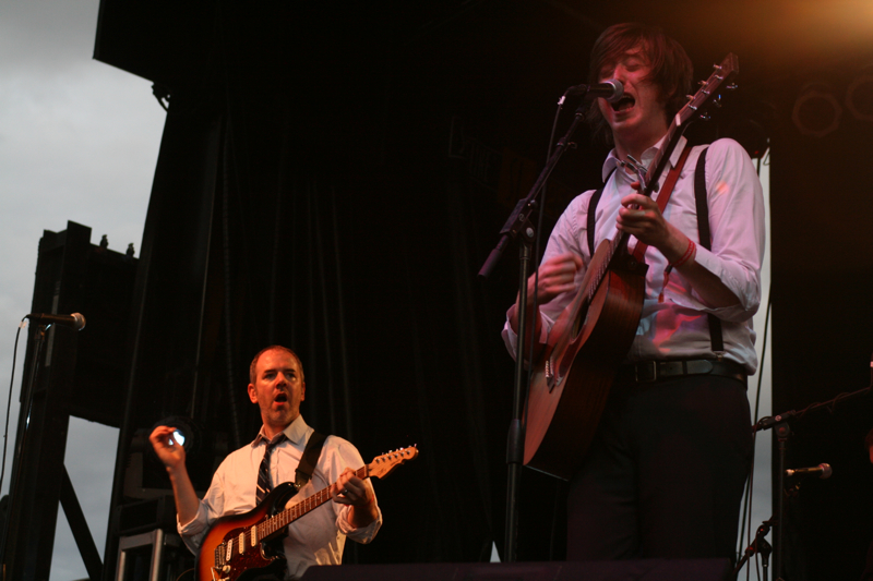 I'm relatively new to Okkervil River, but witnessing this incredible performance has kicked my interest into high gear. Covering The Beach Boys' aEœSloop John B was a nice touch.