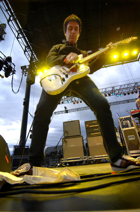 Modest Mouse's set included plenty of aEœnewaE material off We Were Dead Before the Ship Even Sank, as well as a crowd-pleasing run through aEœFloat On,aE etc.