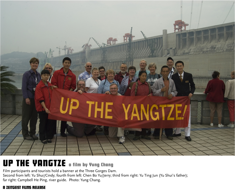 Up the Yangtze: aEœItaE™s hard being a human, but being a common person in China is even more difficult,aE says one tearful shopkeeper along the soon-to-be-submerged banks of the Yangtze River in Sino-Canadian documentary filmmaker Yung ChangaE™s lucid, beautifully observed portrait of the same incipient flood zone that served as the backdrop for Jia ZhangkeaE™s Still Life and its companion documentary, Dong. Pacific Place: 7:15 p.m. Sun. May 25; 4 p.m. Mon. May 26.
