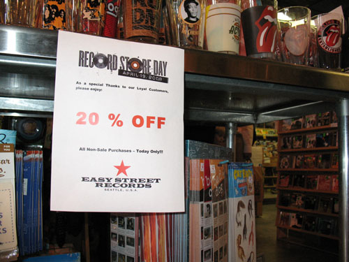 Independent music sellers celebrated Record Store Day on Saturday, April 19.