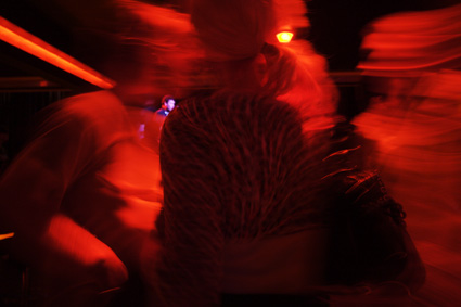 A blury Saturday night.