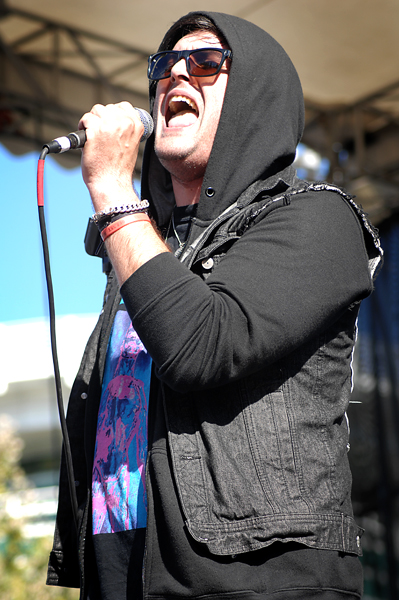 Saturday's show was Eric Howk's first with the band after an accident