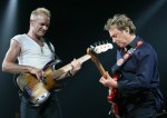 The Police; June 21; Honda Center, Anaheim, CA.: Sting and Stewart Copeland have aged as well as most of the PoliceaE™s back catalog; Andy Summers, not so much (he looked like a marathoner in his 25th mile by the third song). To my mild surprise, the trio, who have owned a sizable chunk of the radioscape since 1978, yet again have become a well-oiled hit machine a mere 21 years after their last concert together. The sold-out Honda Center crowd was, to paraphrase one especially touching Police ballad, aEœwrapped around their finger.aE  (Dave Segal)Read the rest of the review here.Link to slideshow.