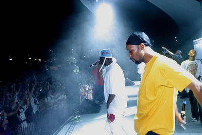 Rock the Bells tour; A T&T Bayfront Park Ampitheatre, Miami, FL.; August 4Sure, the MiamiaE™s version was a one-stage (well, plus a localsaE™ platform on the side) affair, way stripped down from the touraE™s stops in New York and California. But in a place where hip-pop, booty bass, and snap music dominate the airwaves, getting a visit at all aE“ and a packed one, at that aE“ was a serious victory for the cityaE™s hip-hop heads. Jedi Mind Tricks, Immortal Technique, Pharoahe Monch, Talib Kweli, Mos Def, and Nas all straight-up killed it, despite the soul-destroying summer Florida heat. And then came Wu-Tang, instantly turning the crowd into a sea of rhythmically waving T-shirts, covered by an L.A.-horizon-style layer of smoke. -Arielle Castillo