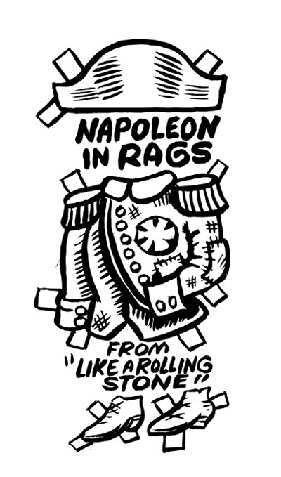 What happens when you let Bob Dylan's lyrics design your Halloween costume.