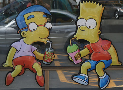 The 7-Eleven on Fourth and Denny near Seattle Center transfomed into your one-stop shop to get ready for The Simpsons Movie.