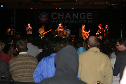 Here's a look at Barack Obama's campaign at The Showbox SoDo on