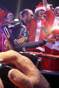 The Flaming Lips brought their Santas and aliens to the Paramount Theater,