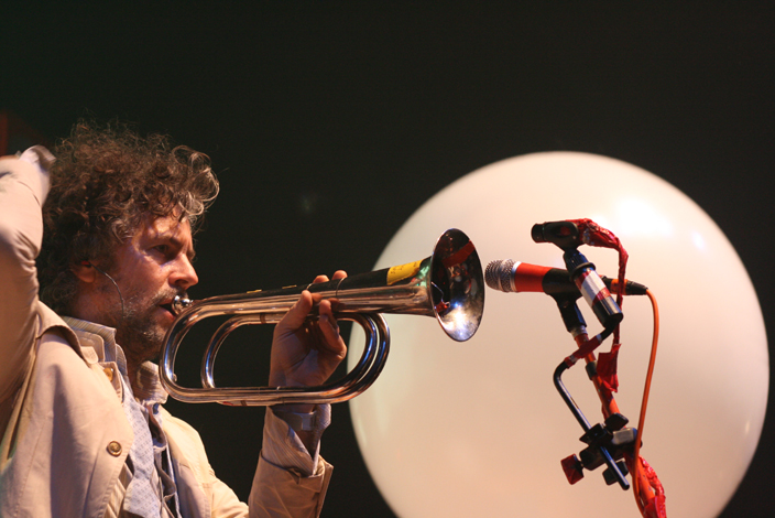 The Flaming Lips brought their Santas and aliens to the Paramount Theater,