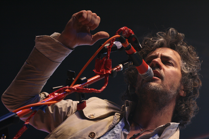 The Flaming Lips brought their Santas and aliens to the Paramount Theater,