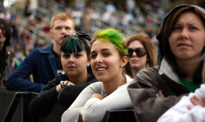 The Bravery, Minus the Bear, Paramore, and the Used played EndFest 16