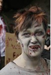 Almost as frightening as REVERB, was the Zombie walk in Fremont on October 21.