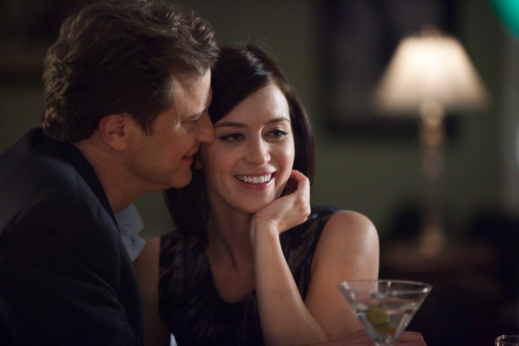 Firth as cypher, Blunt as pixie.Cinedigm