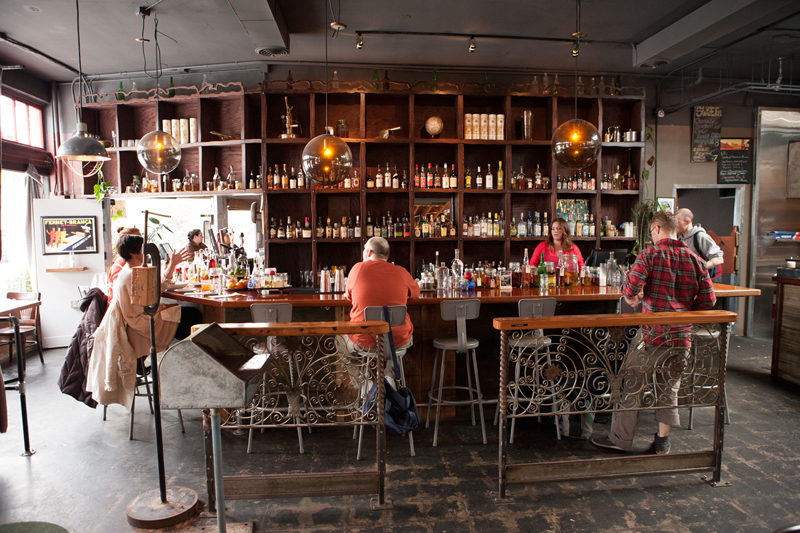 Of all the weird restaurants that have popped up in Pioneer Square