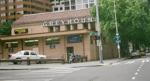 The old Greyhound station is now closed.SW file photo