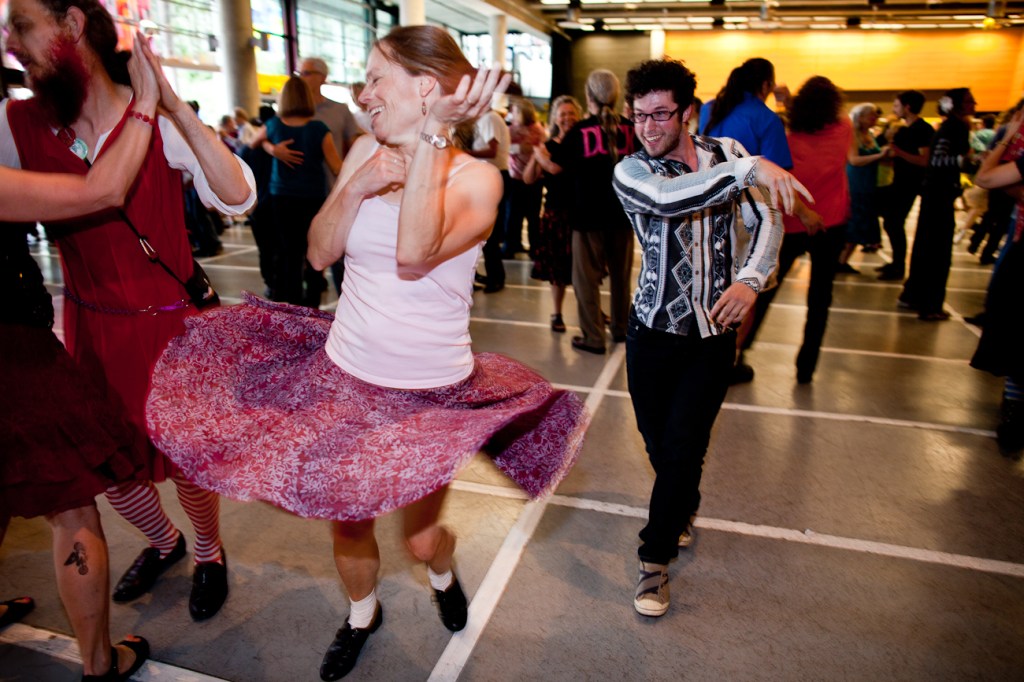 Seattle Center was a bustle of busking and dance this weekend as