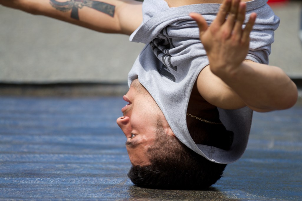Seattle Center was a bustle of busking and dance this weekend as