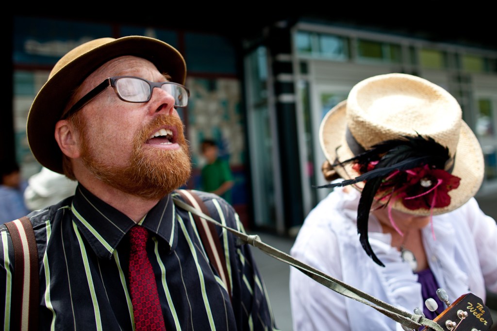 Seattle Center was a bustle of busking and dance this weekend as