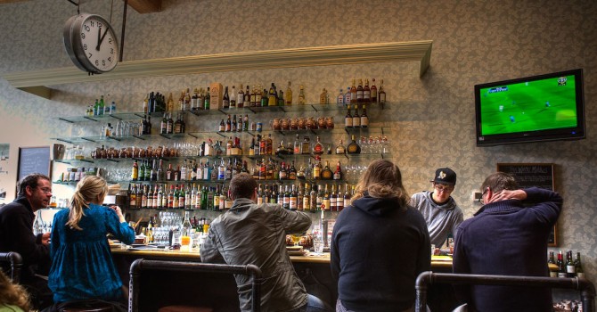 Cheers and the 1980s had their bar, where everyone knew your name.