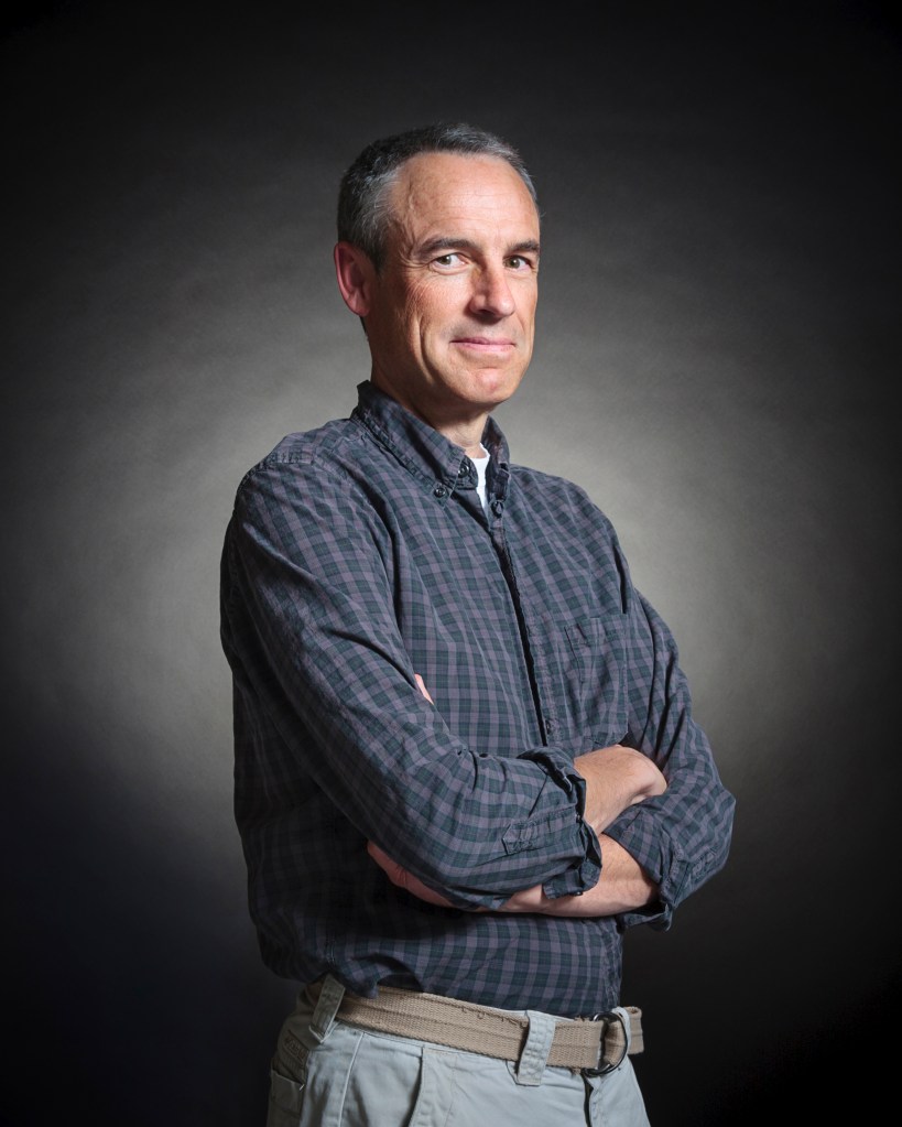 McGeer with his Flexrotor