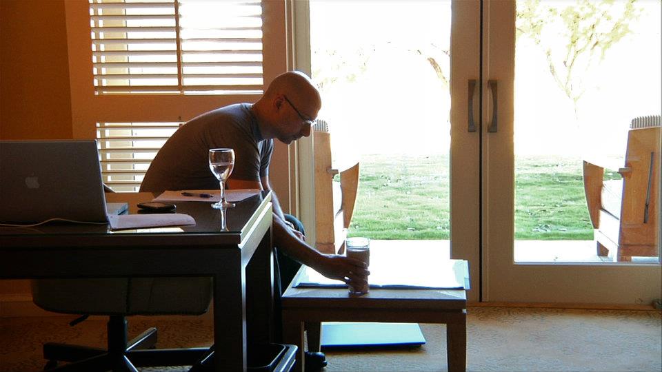 Wilson preps his palate for the big exam.Samuel Goldwyn Co.