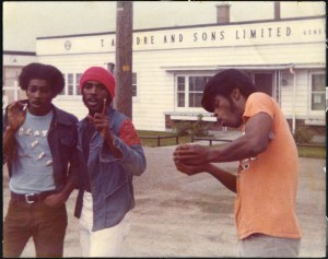 From left, brothers David, Bobby, and Dannis Hackney.Tammy Hackney/Drafthouse Films