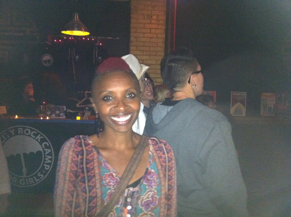 Naomi Wachira's two rock role models: Tracy Chapman and Miriam Makeba.