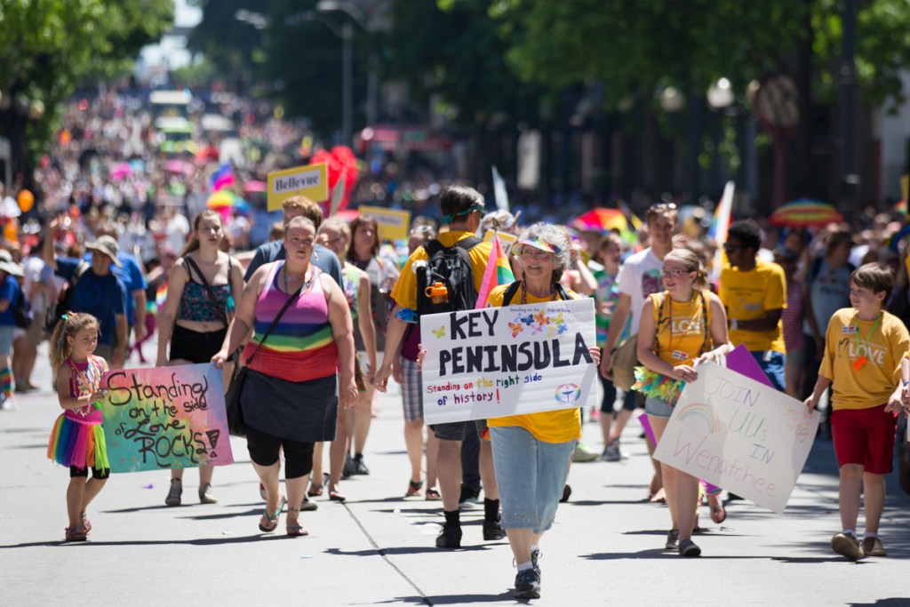 Photographer Jeremy Dwyer-Lindgren snapped these shots from Seattle’s Pride Parade Sunday.