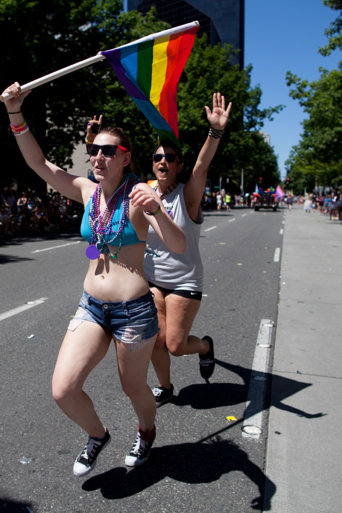 Photographer Jeremy Dwyer-Lindgren snapped these shots from Seattle’s Pride Parade Sunday.
