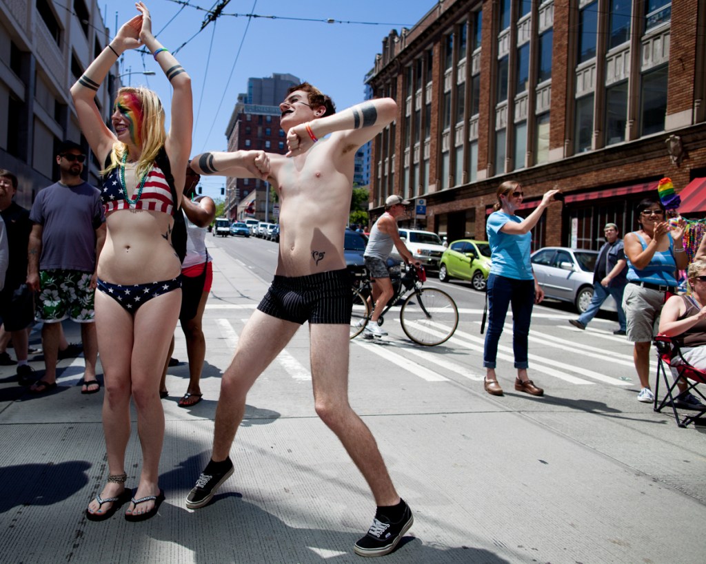 Photographer Jeremy Dwyer-Lindgren snapped these shots from Seattle’s Pride Parade Sunday.