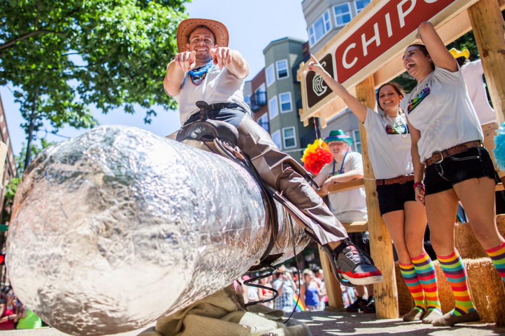 Photographer Jeremy Dwyer-Lindgren snapped these shots from Seattle’s Pride Parade Sunday.
