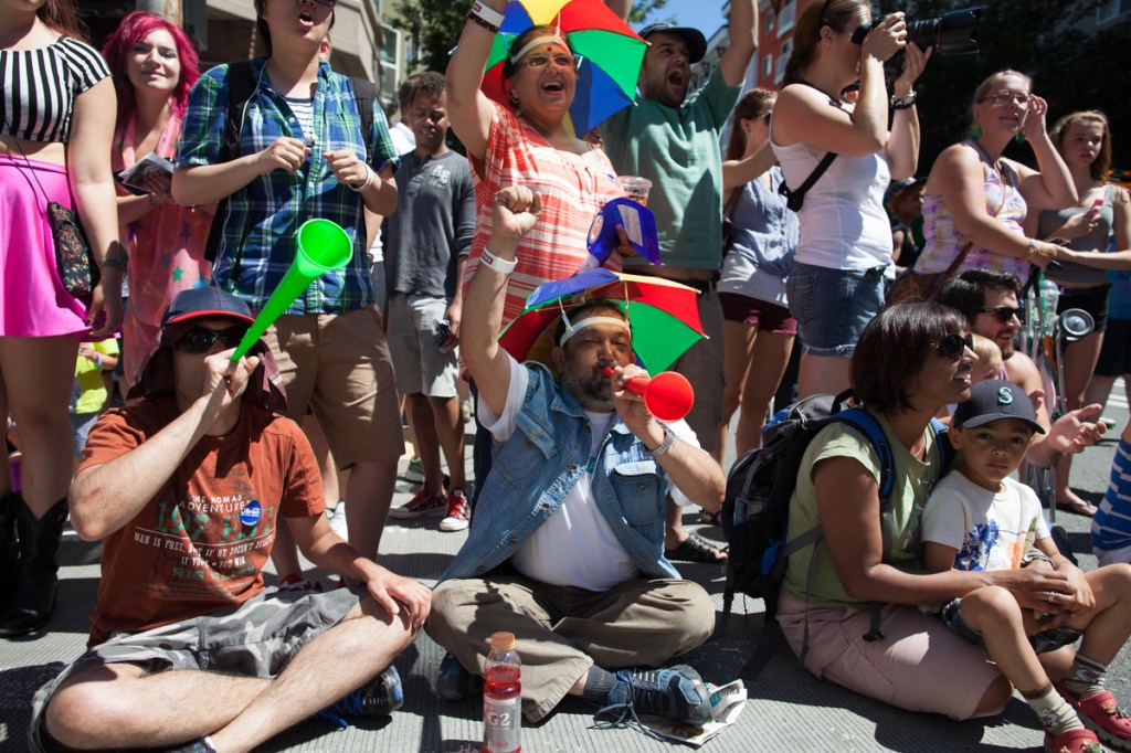 Photographer Jeremy Dwyer-Lindgren snapped these shots from Seattle’s Pride Parade Sunday.