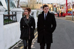 Arterton and Riley as the vampire elders.Patrick Redmond