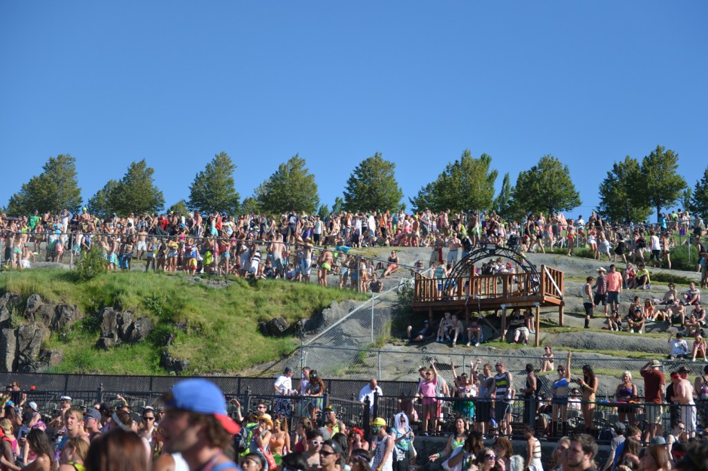 This weekend’s EDM festival Paradiso featured artists Tiesto, Kaskade, Zeds Dead and