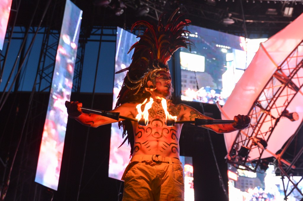 This weekend’s EDM festival Paradiso featured artists Tiesto, Kaskade, Zeds Dead and