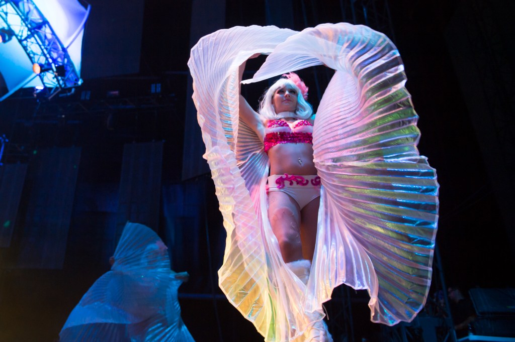 This weekend’s EDM festival Paradiso featured artists Tiesto, Kaskade, Zeds Dead and