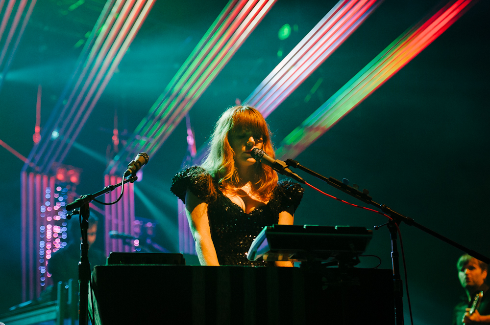 Postal Service at Key Arena - Photo By: Amber Zbitnoff, for the Seattle Weekly