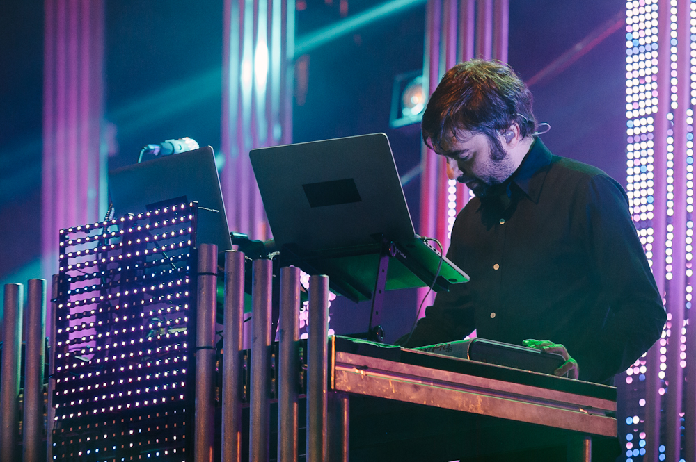 Postal Service at Key Arena - Photo By: Amber Zbitnoff, for the Seattle Weekly