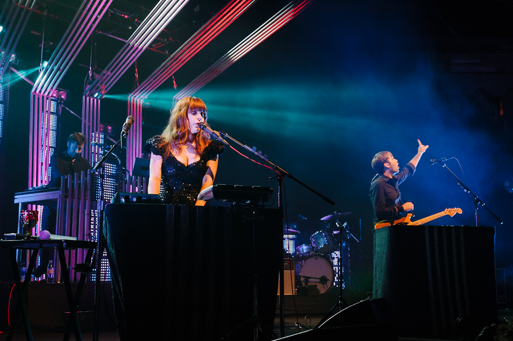 Postal Service at Key Arena - Photo By: Amber Zbitnoff, for the Seattle Weekly