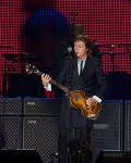 Paul McCartney performs at Safeco Field in Seattle during his "Out There" 2013 tour of North America.