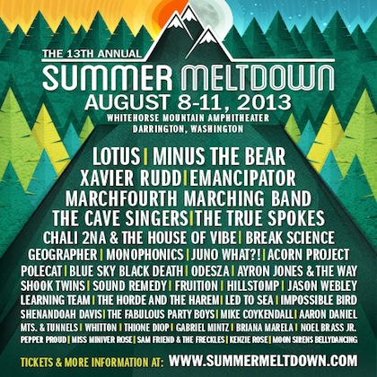 ENTER TO WIN HERE!Celebrating its 13th year, Summer Meltdown Festival will host