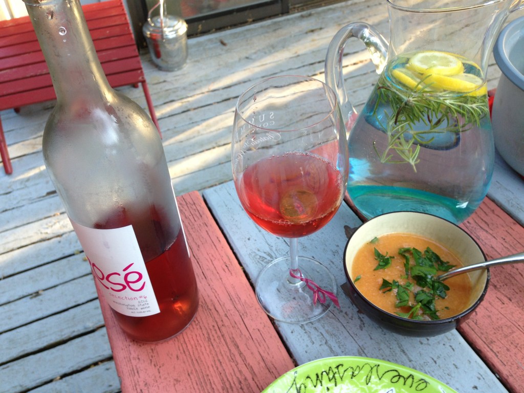 Last week I mentioned my plan to make gazpacho over the weekend