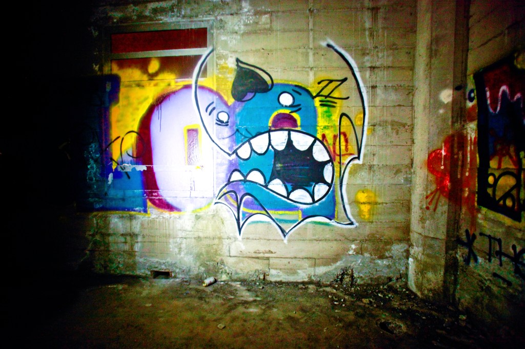 Fone is slouched back in a chair at Rancho Bravo Tacos on