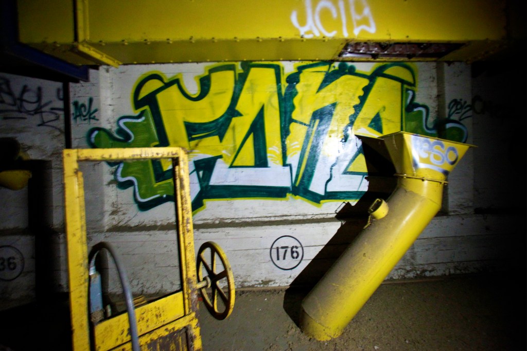 Fone is slouched back in a chair at Rancho Bravo Tacos on