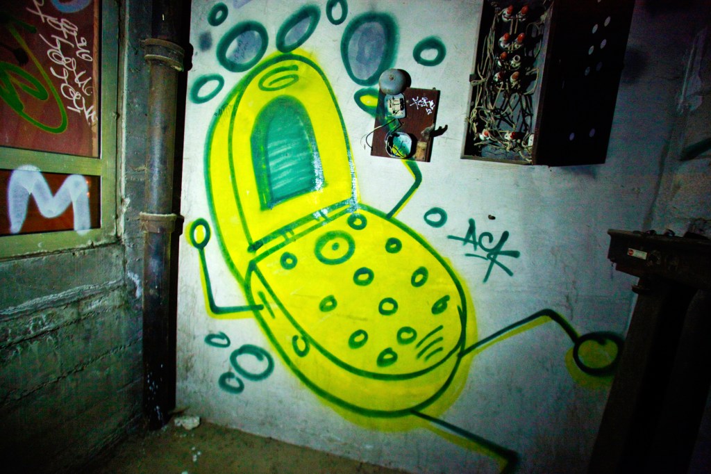 Fone is slouched back in a chair at Rancho Bravo Tacos on