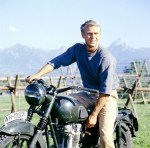 McQueen strikes a pose in The Great Escape.United Artists/MGM/Kobal Coll.