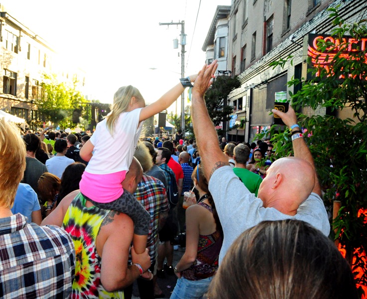 In case you didn’t notice the traffic road blocks and flocks of