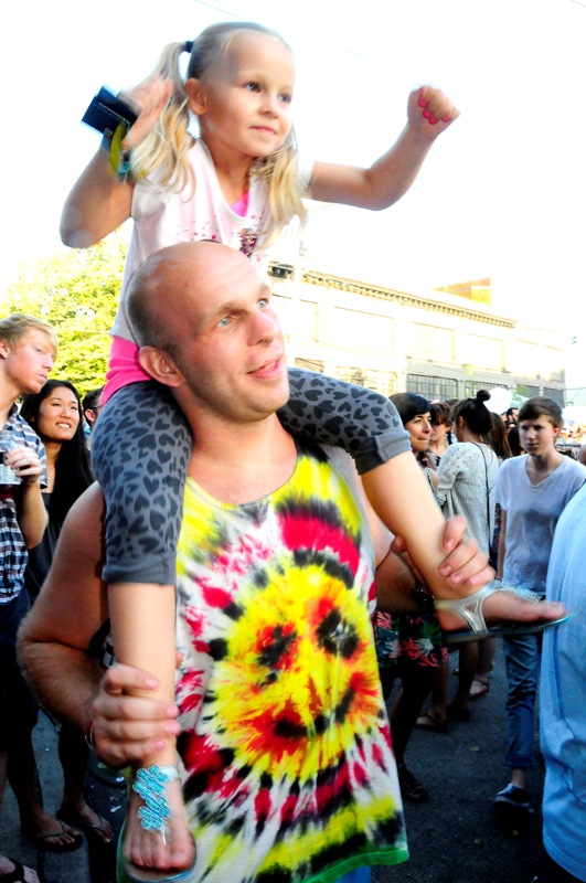 In case you didn’t notice the traffic road blocks and flocks of