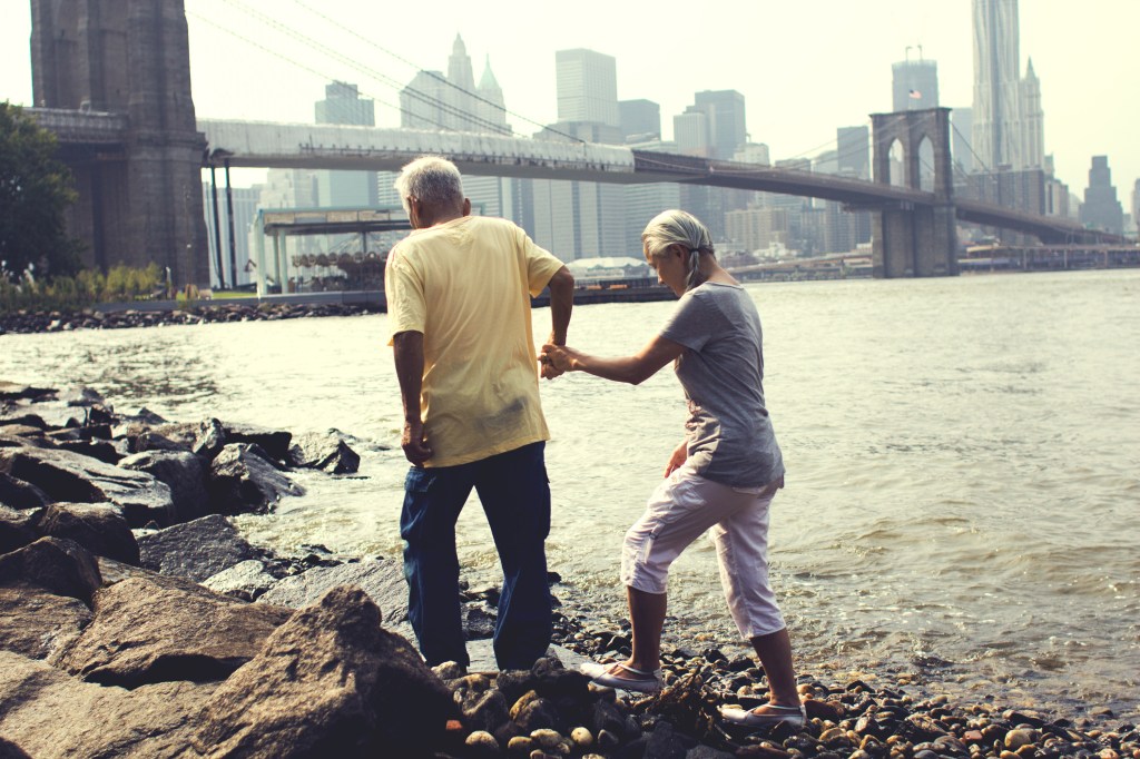 The Shinoharas near their Brooklyn home.Radius/TWC