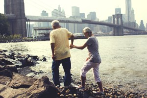 The Shinoharas near their Brooklyn home.Radius/TWC